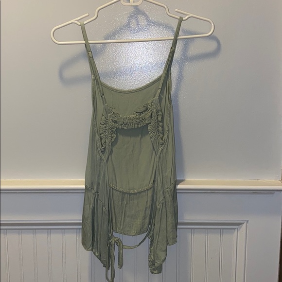 American Eagle soft green tank top - Picture 2 of 2